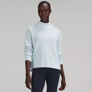 Lululemon Merino Wool-Blend Ribbed Turtleneck Sweater
